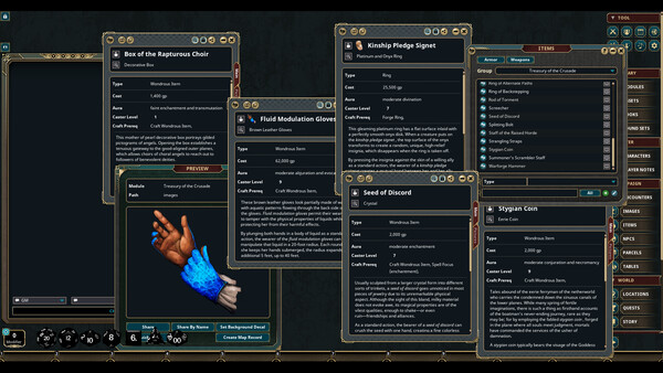 Fantasy Grounds - Treasury of the Crusade