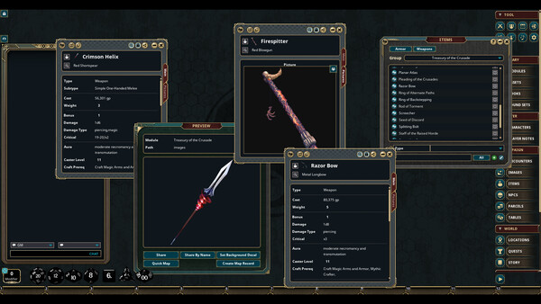 Fantasy Grounds - Treasury of the Crusade for steam Fantasy Grounds - Treasury of the Crusade for steam
