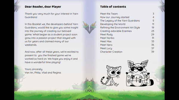 Yarn Guardians – Official Concept Art Book