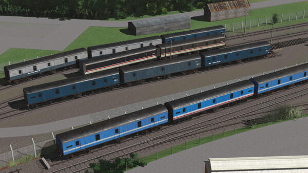 Trainz 2019 DLC - BR GUV Wagon Pack - Late