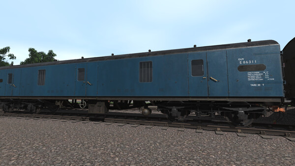 Trainz 2022 DLC - BR GUV Wagon Pack - Late