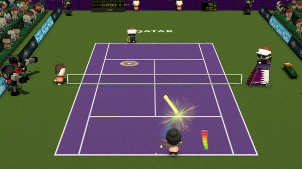 Screenshot z Smoots World Cup Tennis Screenshot z Smoots World Cup Tennis
