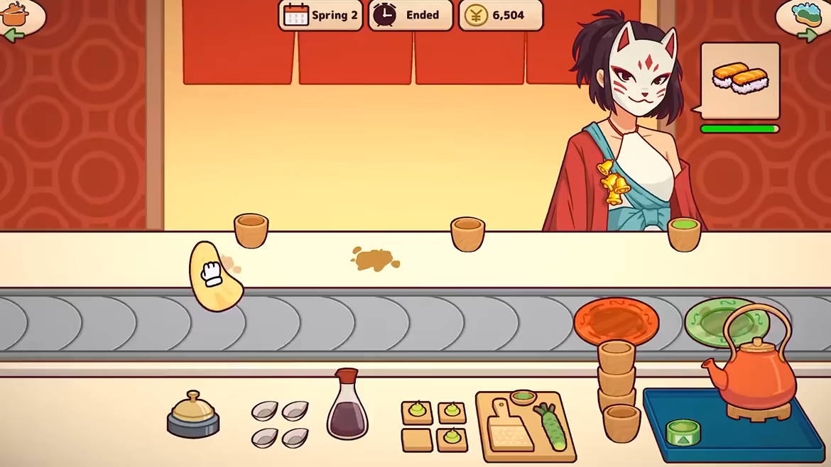 【端游推荐】美味回转寿司店模拟器