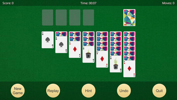 Скриншот 5 из игры Klondike Solitaire Pro