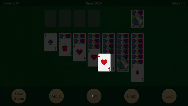 Скриншот 4 из игры Klondike Solitaire Pro