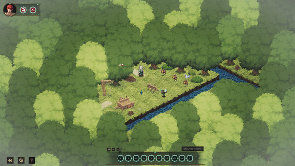 Screenshot of Foresight of the Forgotten gameplay showing in-action mechanics