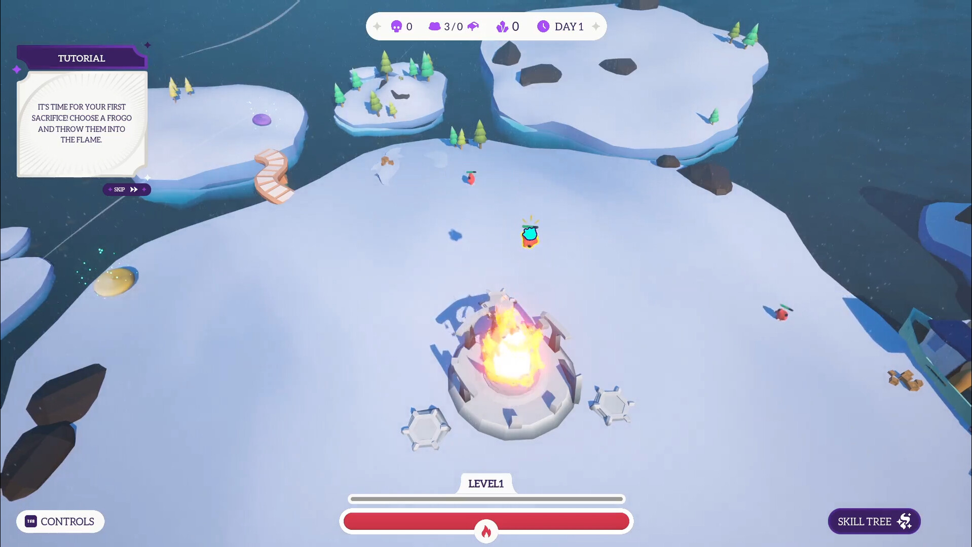 SacriFrogos screenshot #1