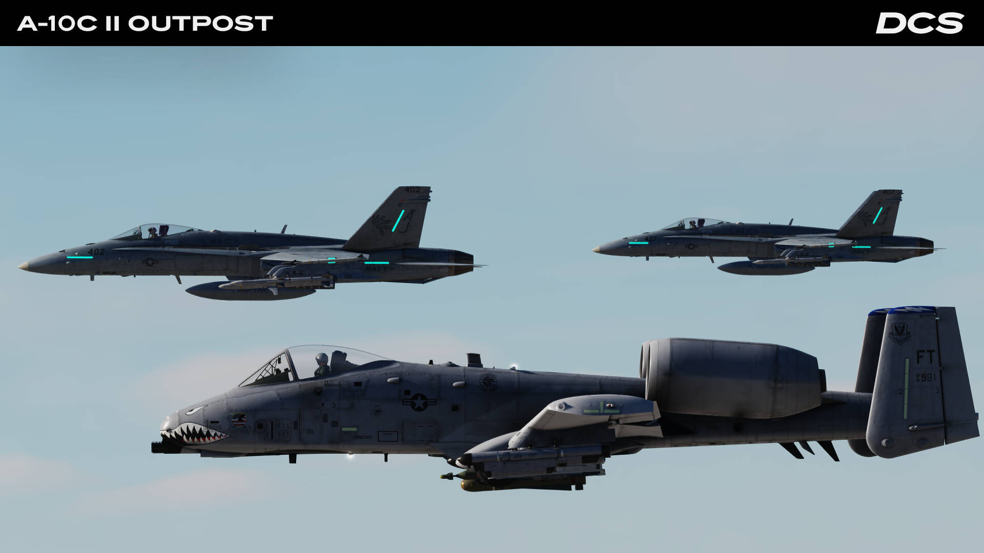#6. DCS: A-10C II Outpost Campaign by Stone Sky (Steam) By: Eagle Dynamics SA