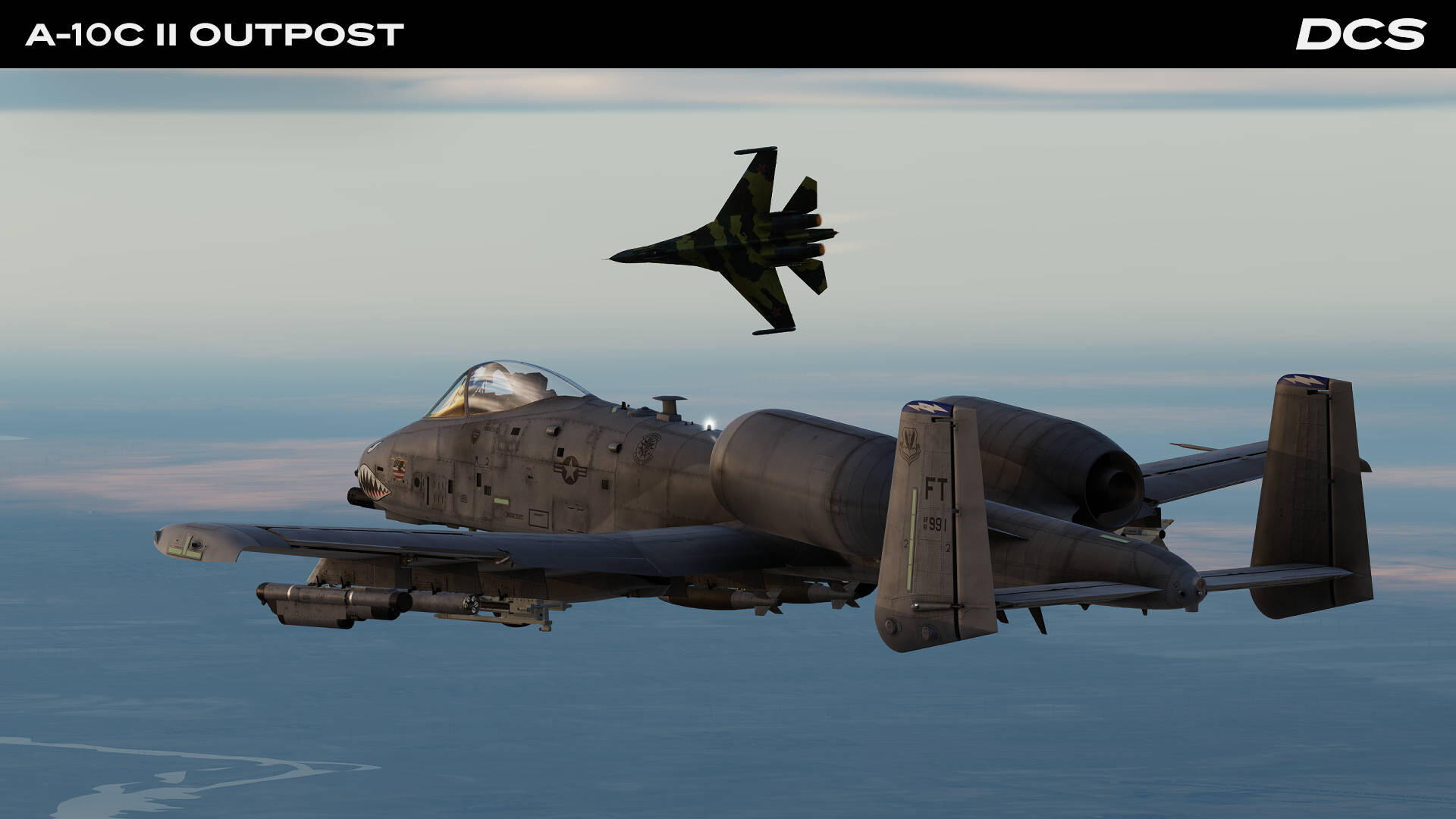 #7. DCS: A-10C II Outpost Campaign by Stone Sky (Steam) By: Eagle Dynamics SA