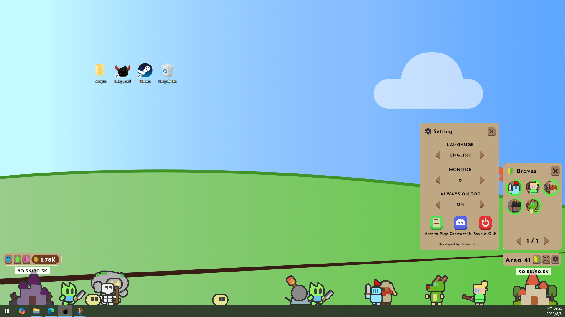 Lazy Lord: War on the Desktop screenshot #5