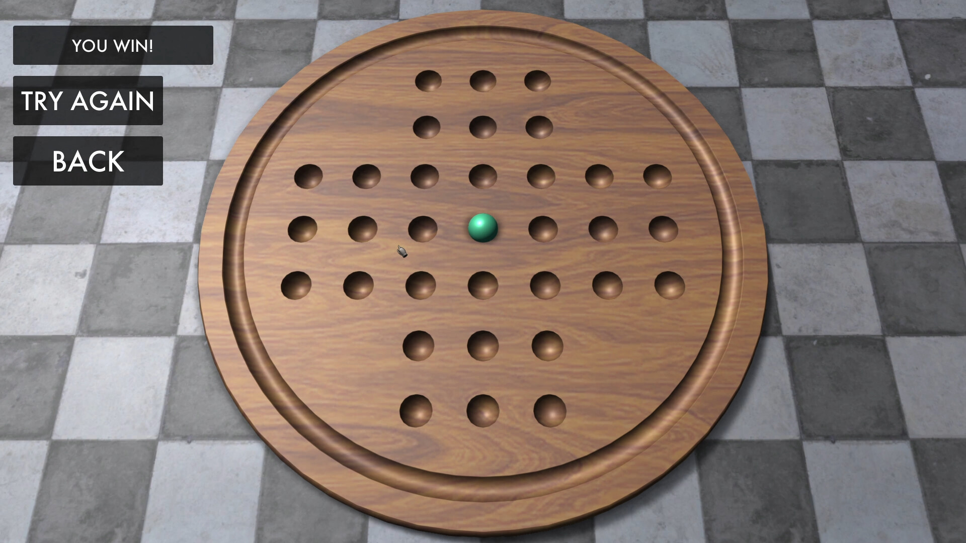 #3. Peg Solitaire Pro (Steam) โดย: Hard Shark Games