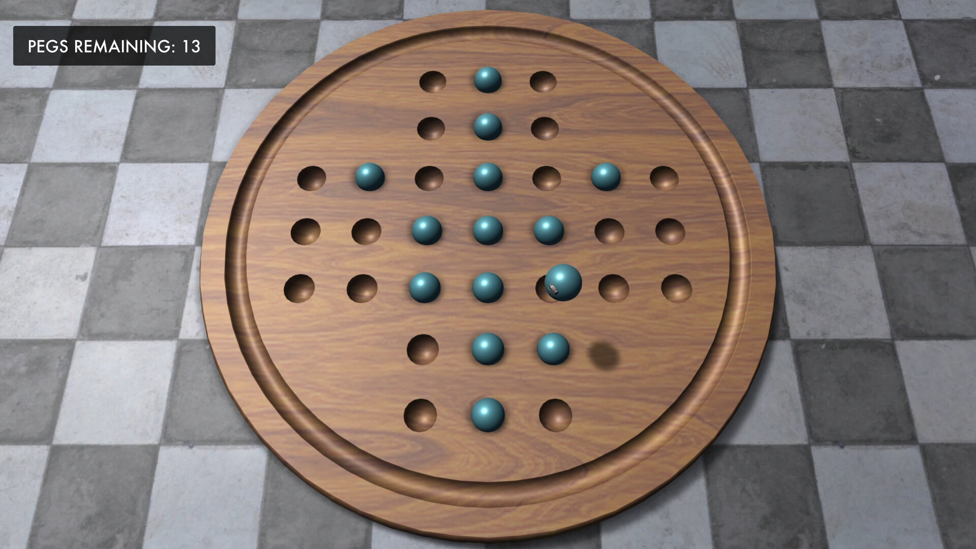 #4. Peg Solitaire Pro (Steam) โดย: Hard Shark Games