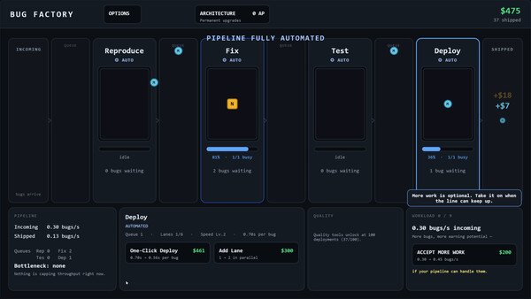BugFactory Screenshot