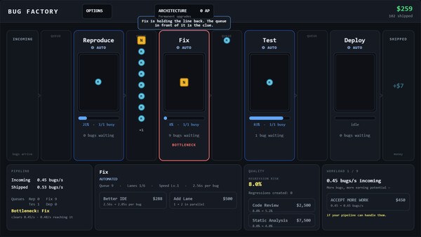 BugFactory Screenshot