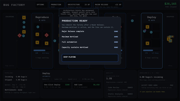 BugFactory Screenshot