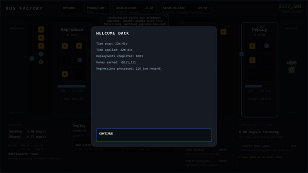 BugFactory Screenshot
