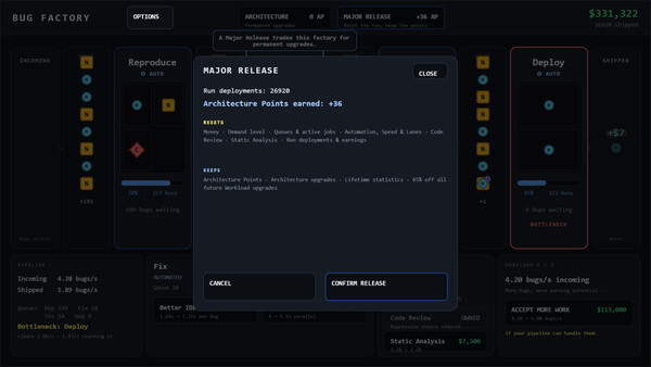 BugFactory Screenshot