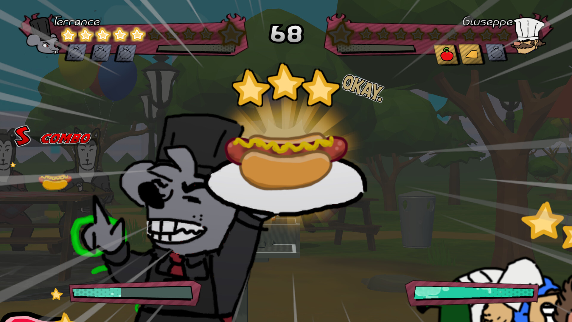 Cooking Fist screenshot #2