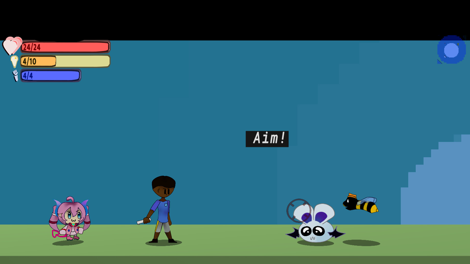 RabbitHole Island : Turn-based Vtuber Battles screenshot 2