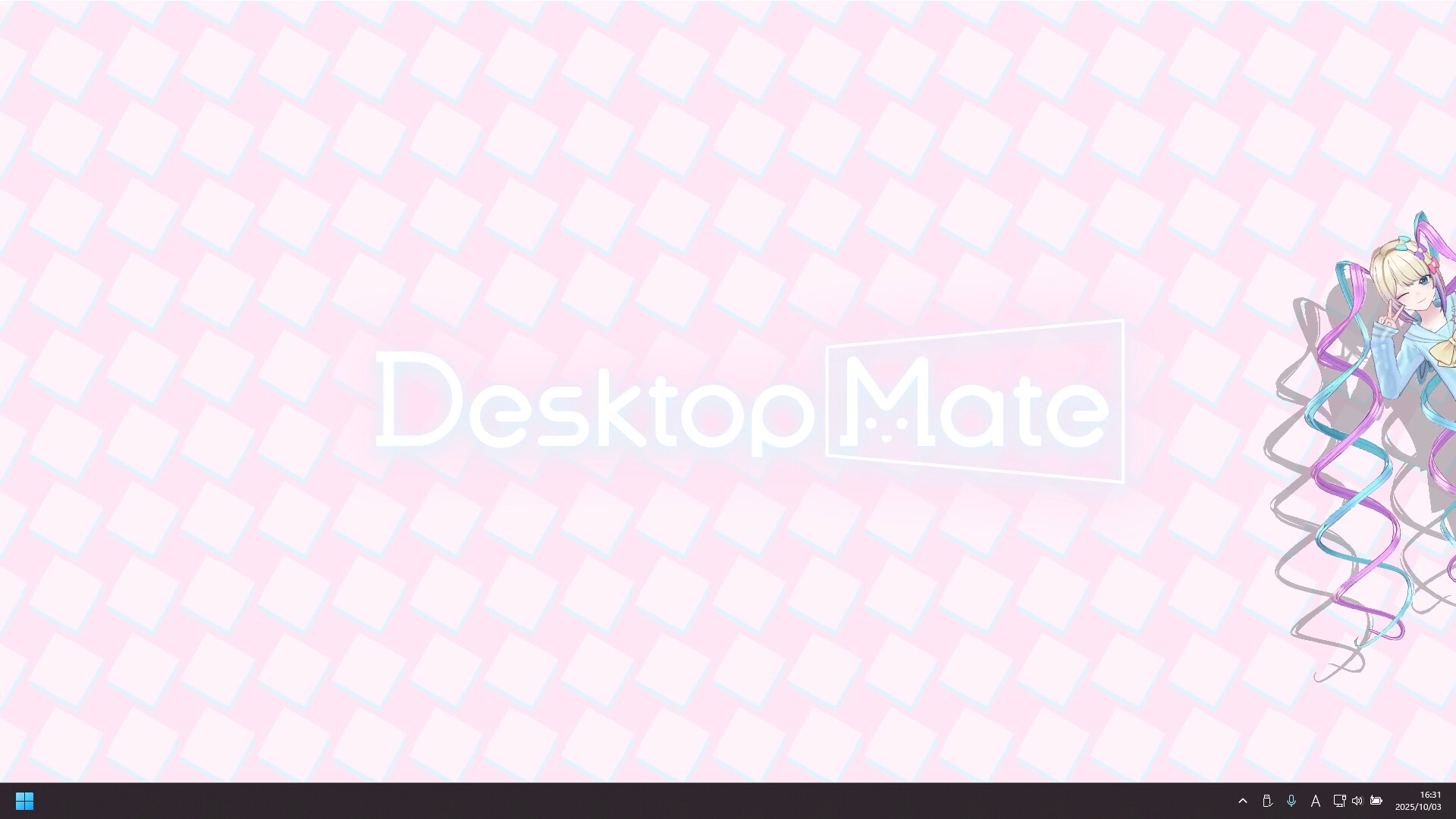 Скриншот Desktop Mate NEEDY GIRL OVERDOSE 超絶最かわてんしちゃん DLC — кадр 2