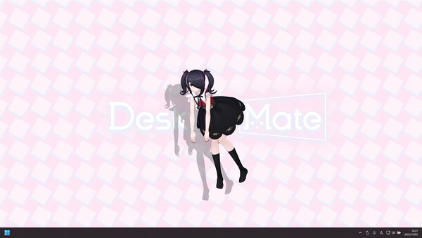 Desktop Mate NEEDY STREAMER OVERLOAD Ame-chan DLC screenshot 3