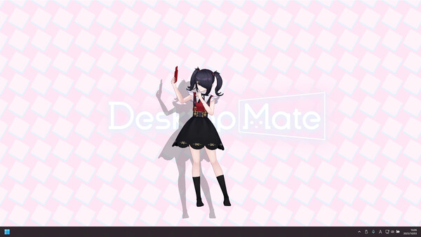 Desktop Mate NEEDY STREAMER OVERLOAD Ame-chan DLC screenshot 4