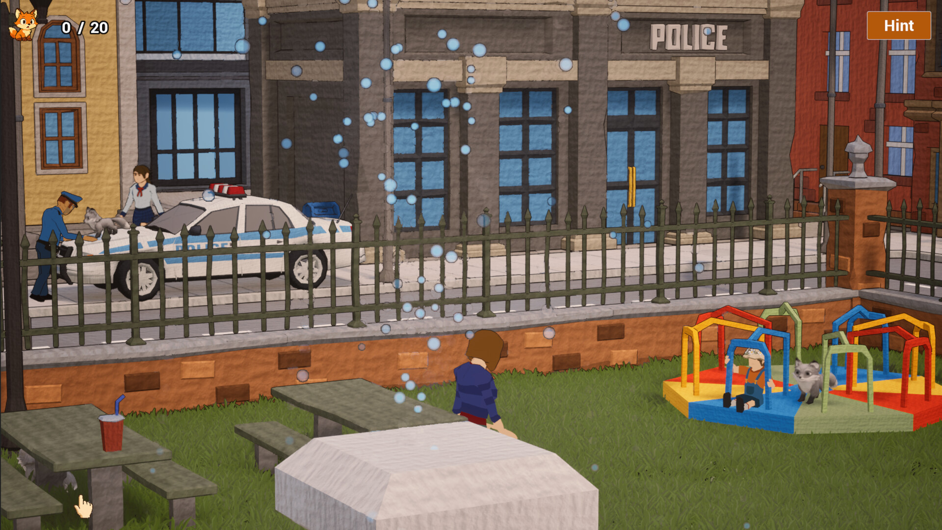 Hide ! lil' foxes screenshot #1