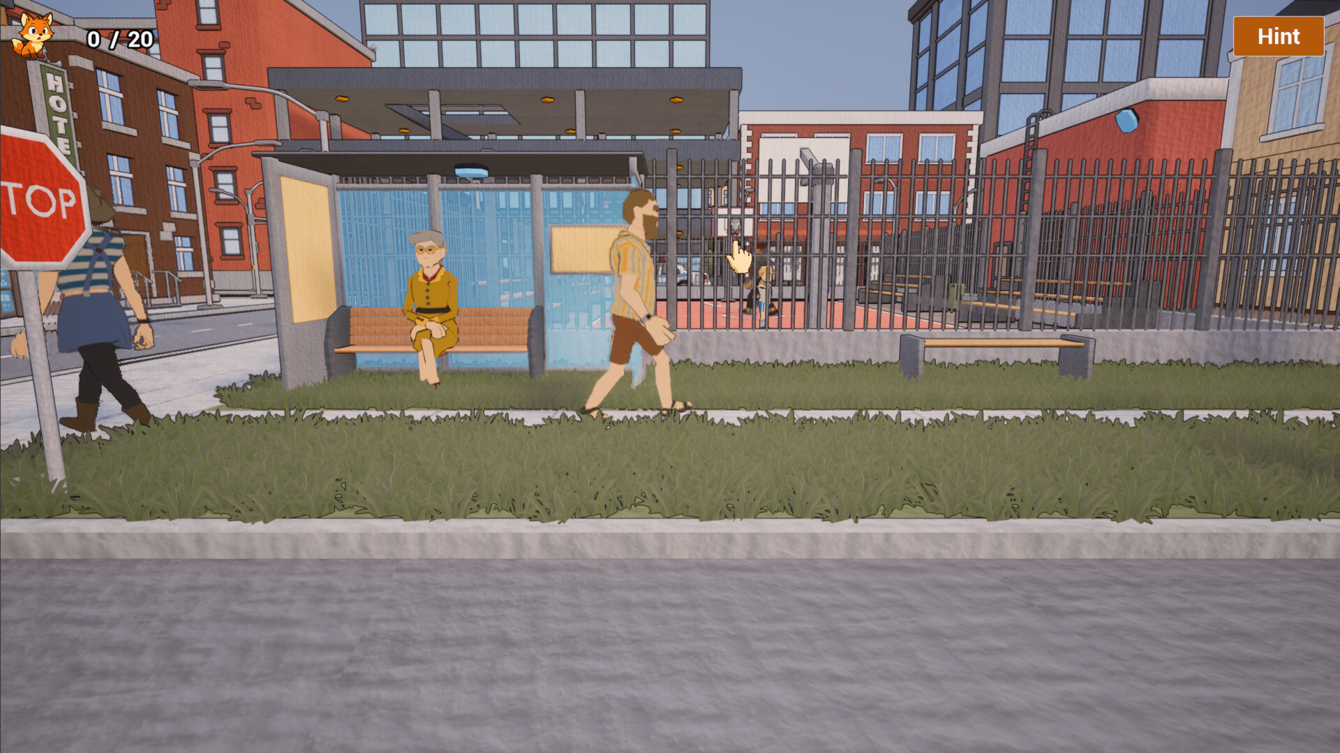 Hide ! lil' foxes screenshot #2