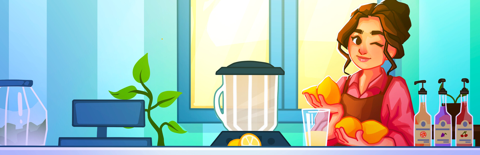 Cozy Lemonade Stand