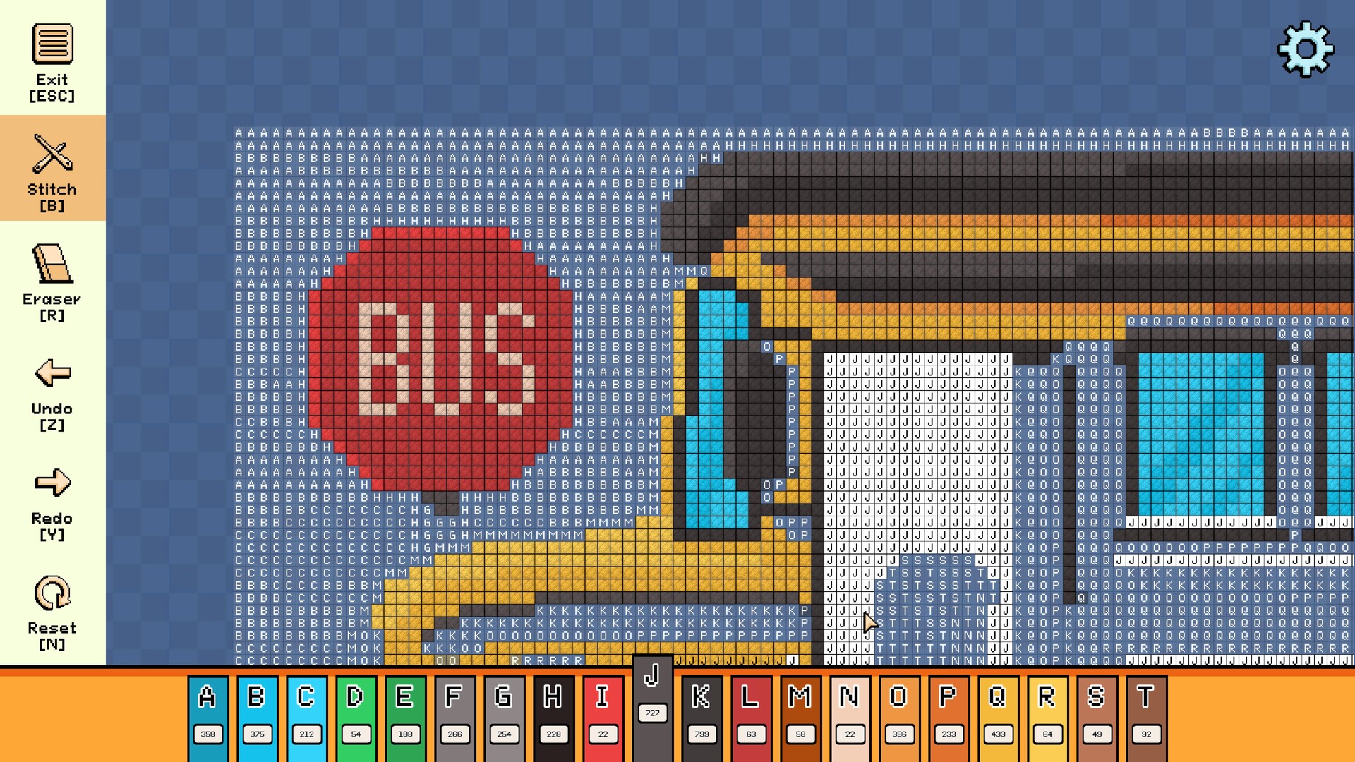 Pixel Cross Stitch - Back To School Pack Featured Screenshot #1