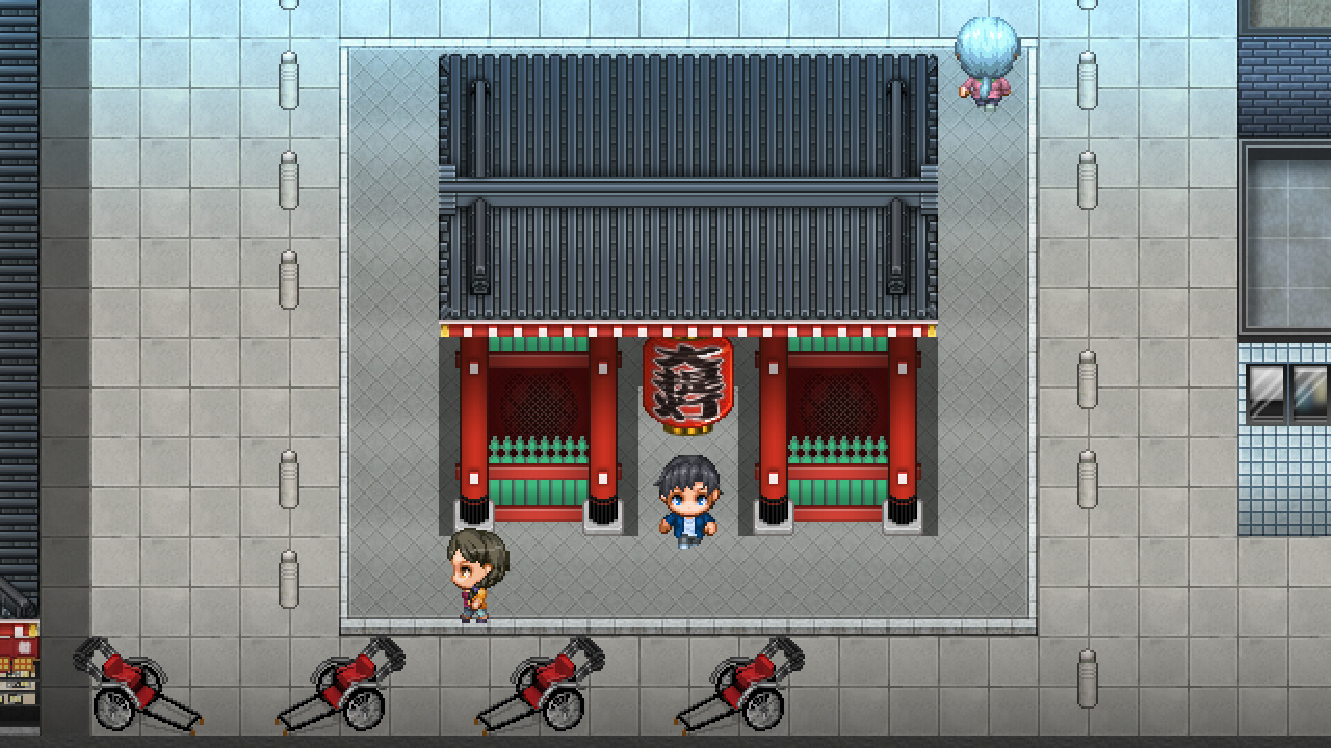 RPG Maker MZ - SERIALGAMES Japan travel spots Asakusa set Featured Screenshot #1