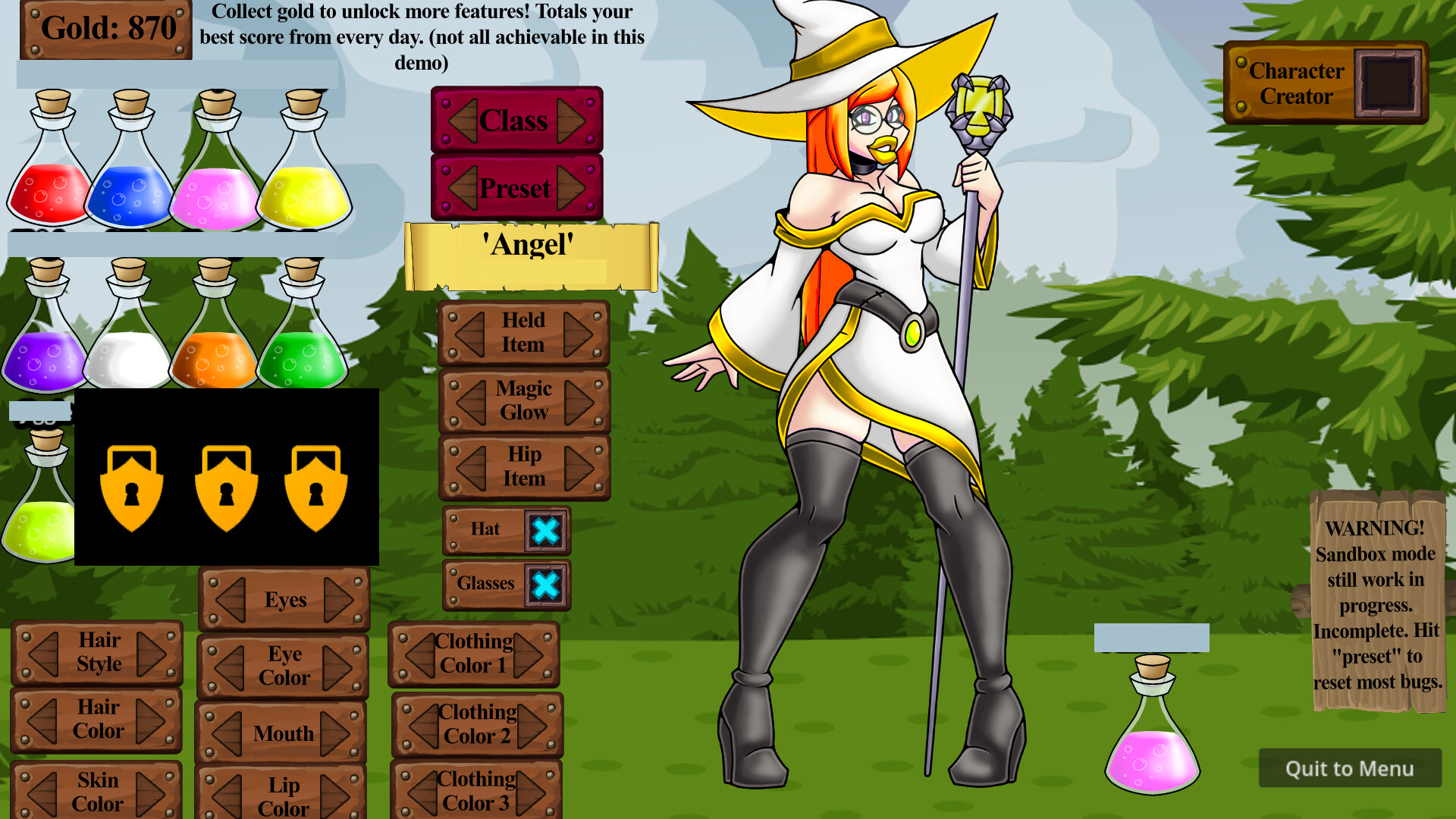 One Potion Please Demo screenshot