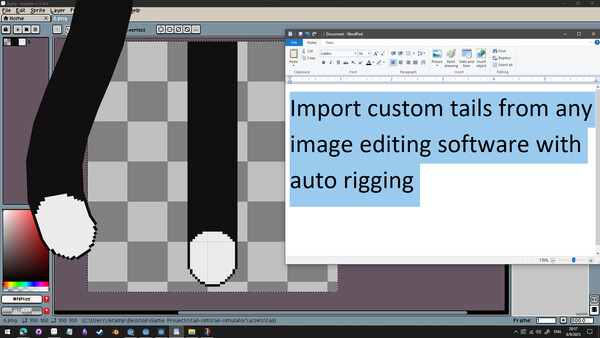 Tail Simulator game for windows Pc 1