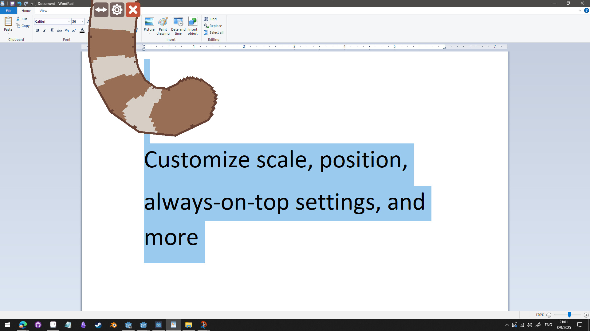 Tail Simulator