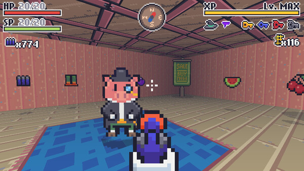 The Cute the Baldy and the Fluffy game for windows Pc 1