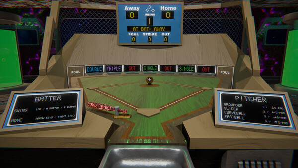 Tabletop Baseball game for Linux 1