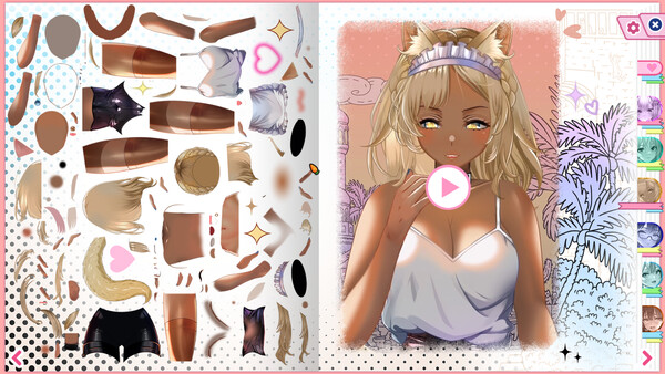 Nekopedia: Find Her Tail. The official Artbook screenshot 4