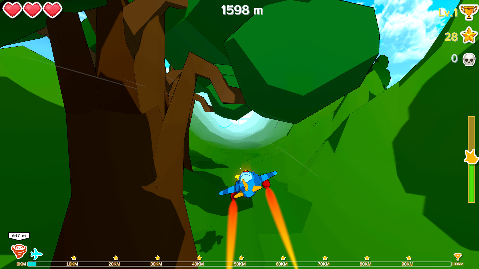 Fly Over! 100KM! Mountains! screenshot 5