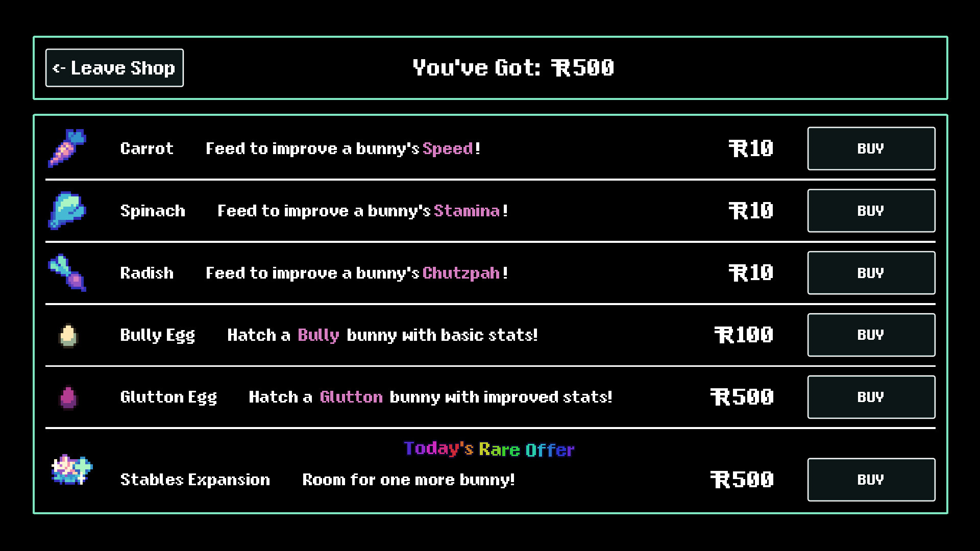 Faster Bunnies screenshot #10