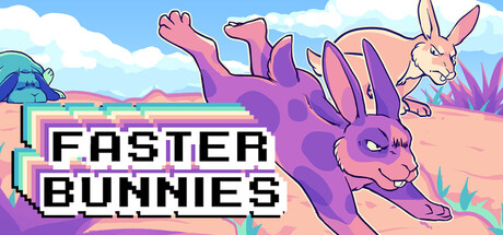 Cover of Faster Bunnies on Steam