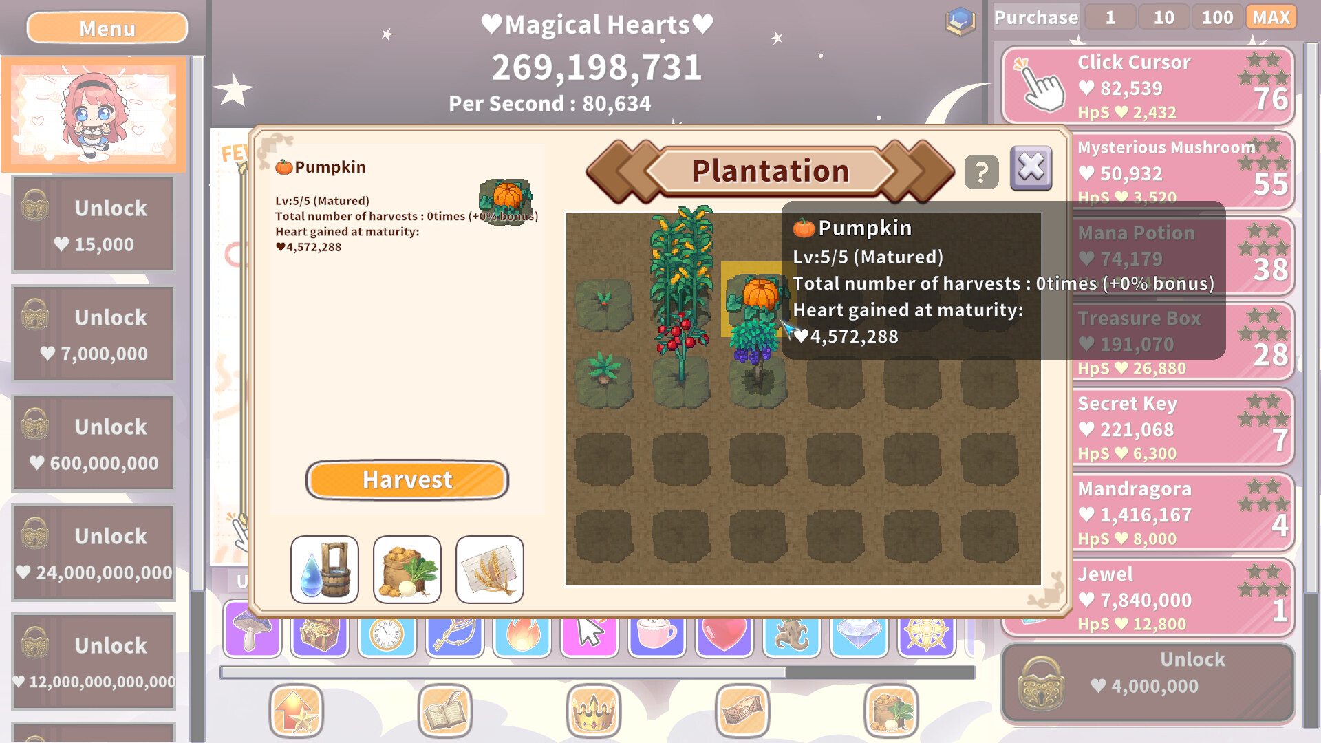 Скриншот игры Kawaii Clicker Reborn - 5