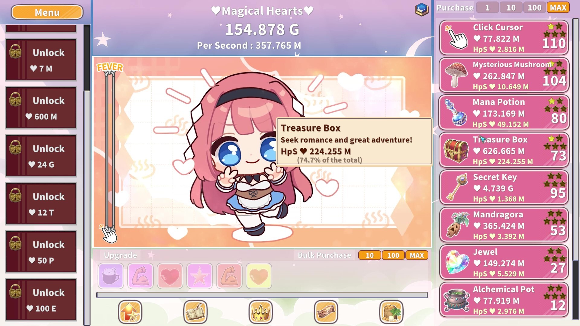 Kawaii Clicker Reborn screenshot #2