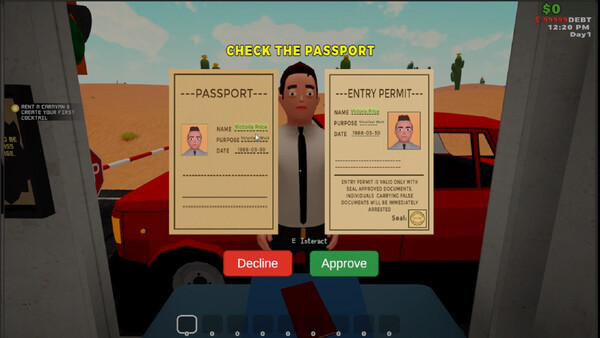 Toll Booth Simulator: Schedule of Chaos Demo