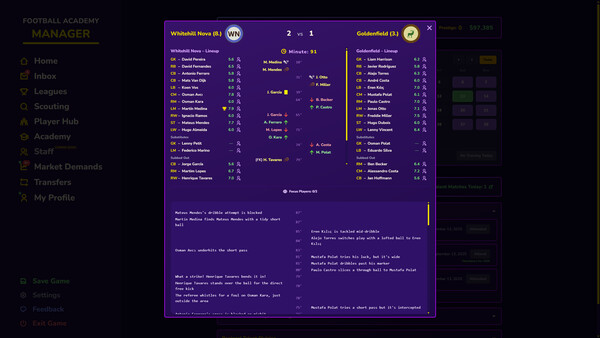 Football Academy Manager Demo