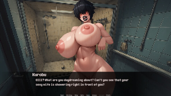 Скриншот из I Married My Giant Yandere Goth Bully
