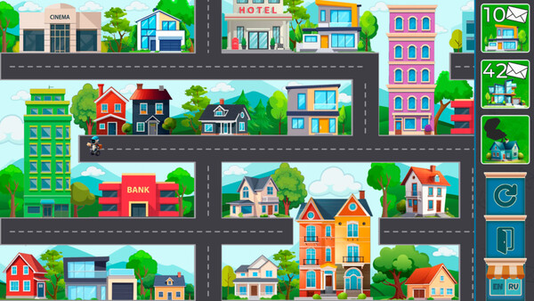 Robot-Mail Rush screenshot 5