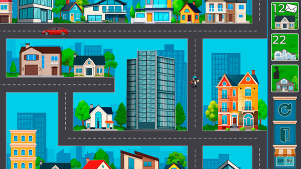 Robot-Mail Rush screenshot 1