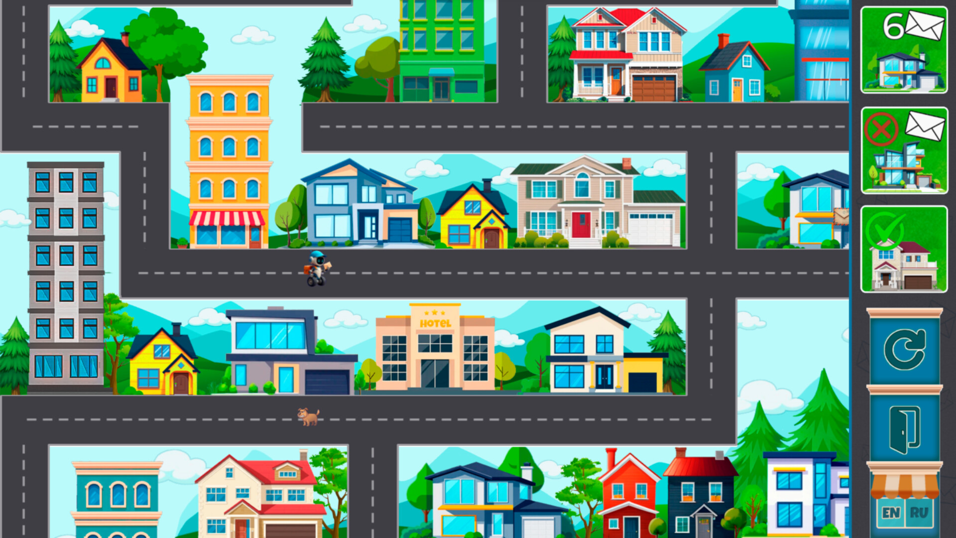 #3. Robot-Mail Rush (Steam) 由: Green Goose Corporation