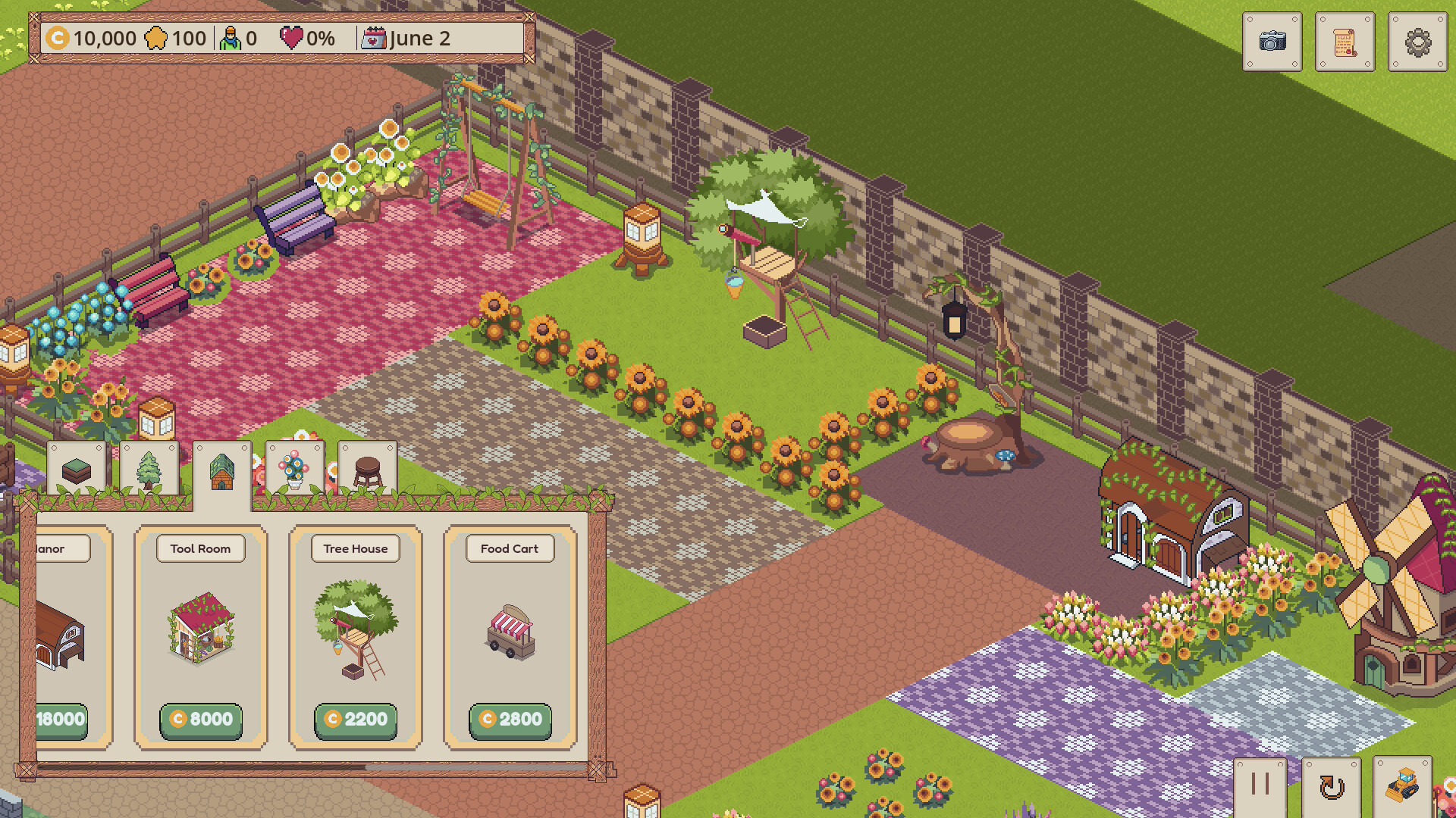 Shroomy Garden screenshot 1