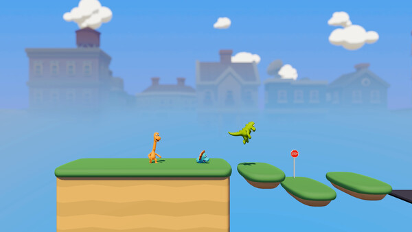 Screenshot of Dinos Falling